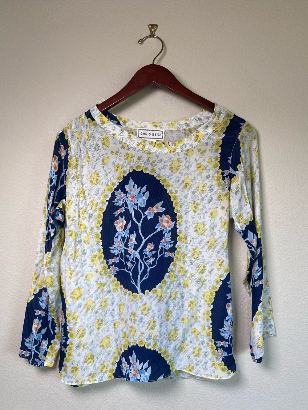 Anthropologie Chris Benz Silk Top